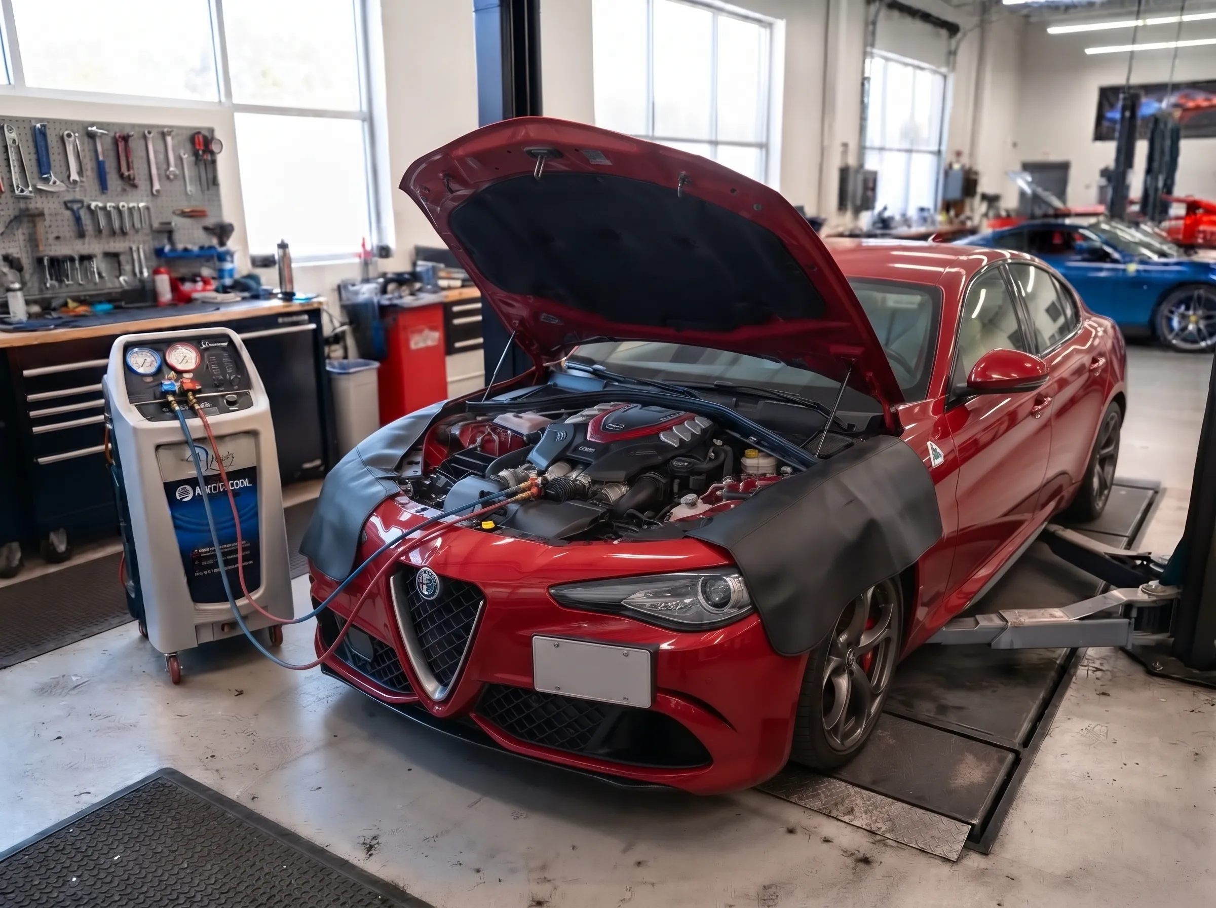Alfa Romeo AC Repair Dubai