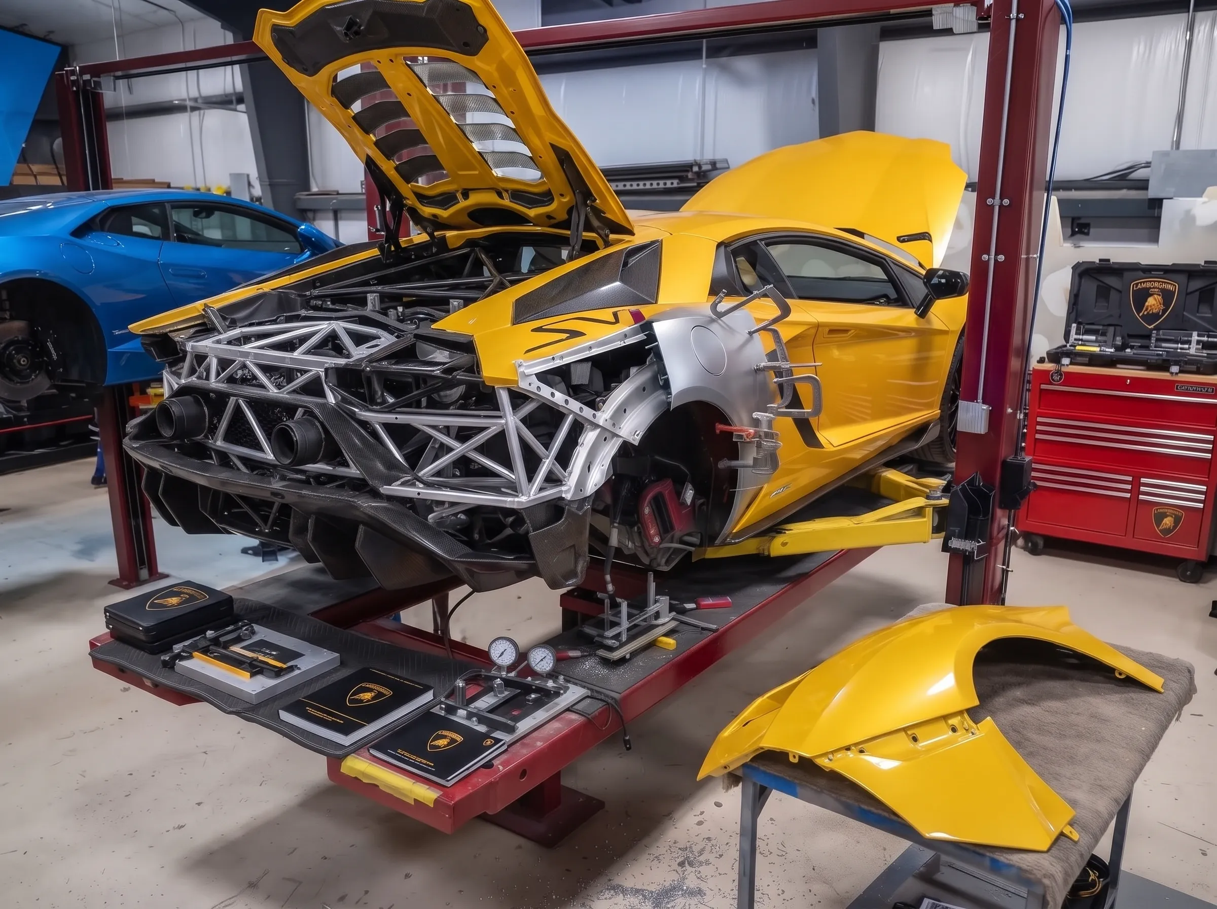 Lamborghini Body Shop Dubai