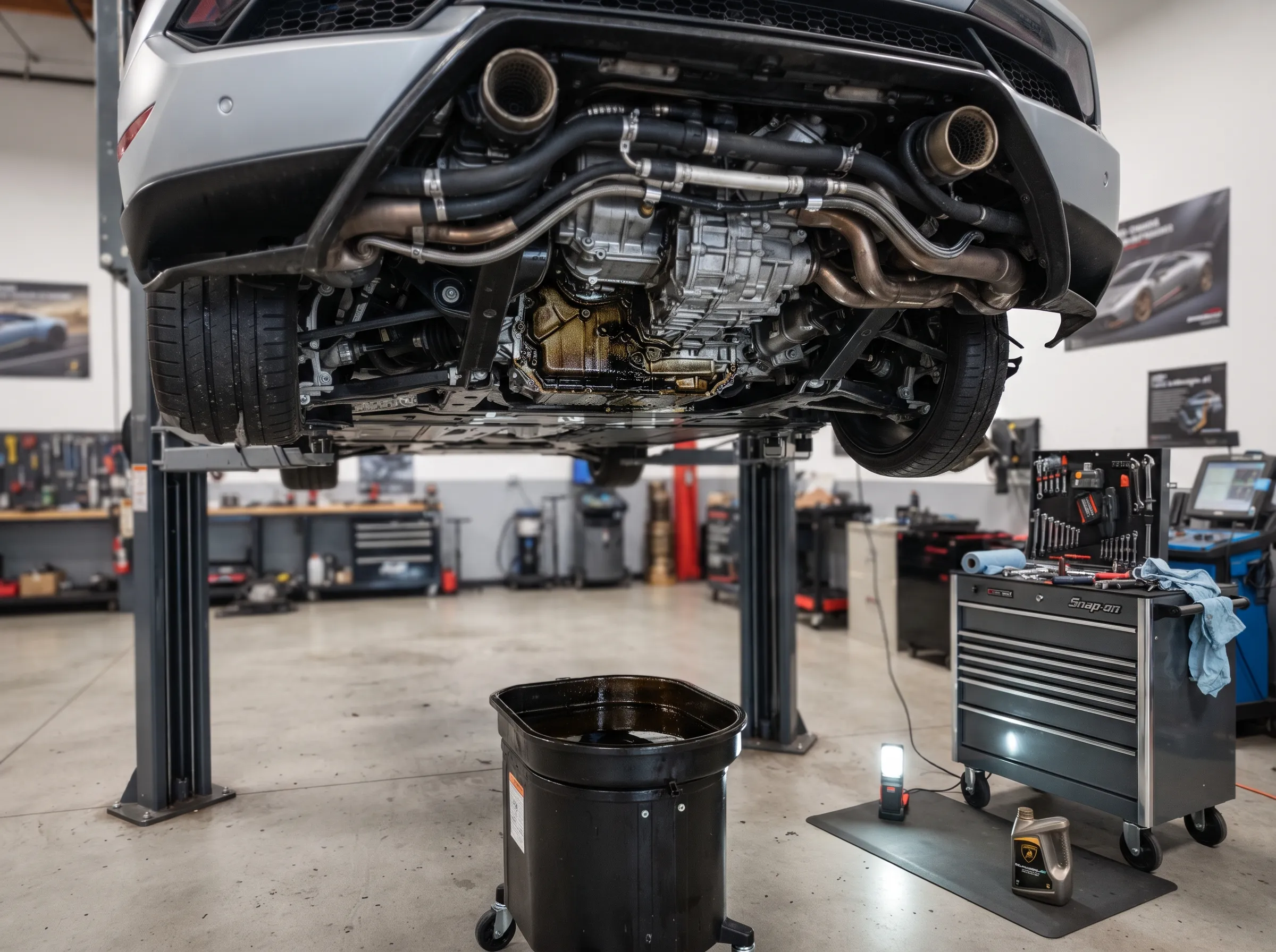 Lamborghini Oil Leak Repair dubai
