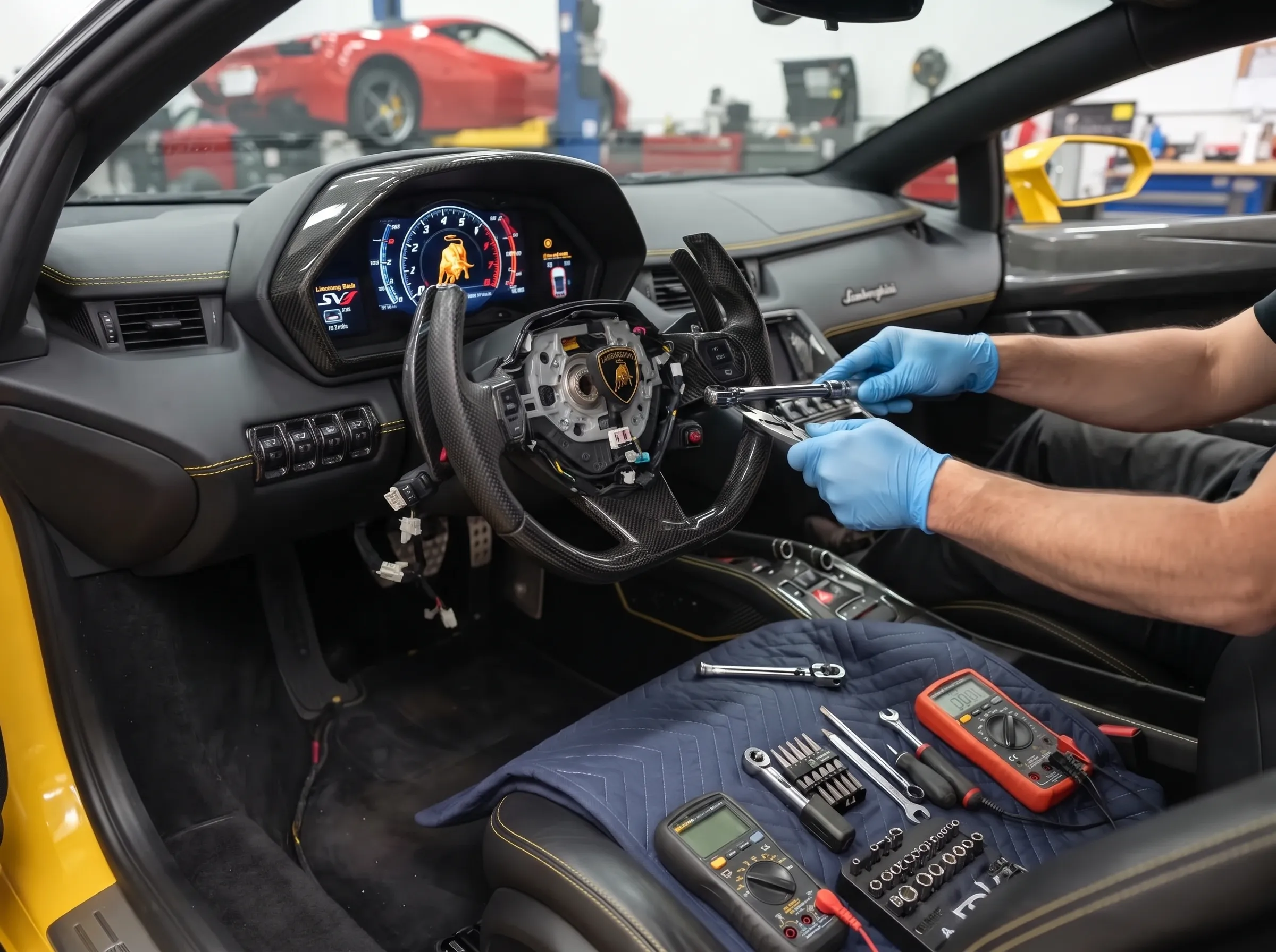 Lamborghini Steering Repair Dubai