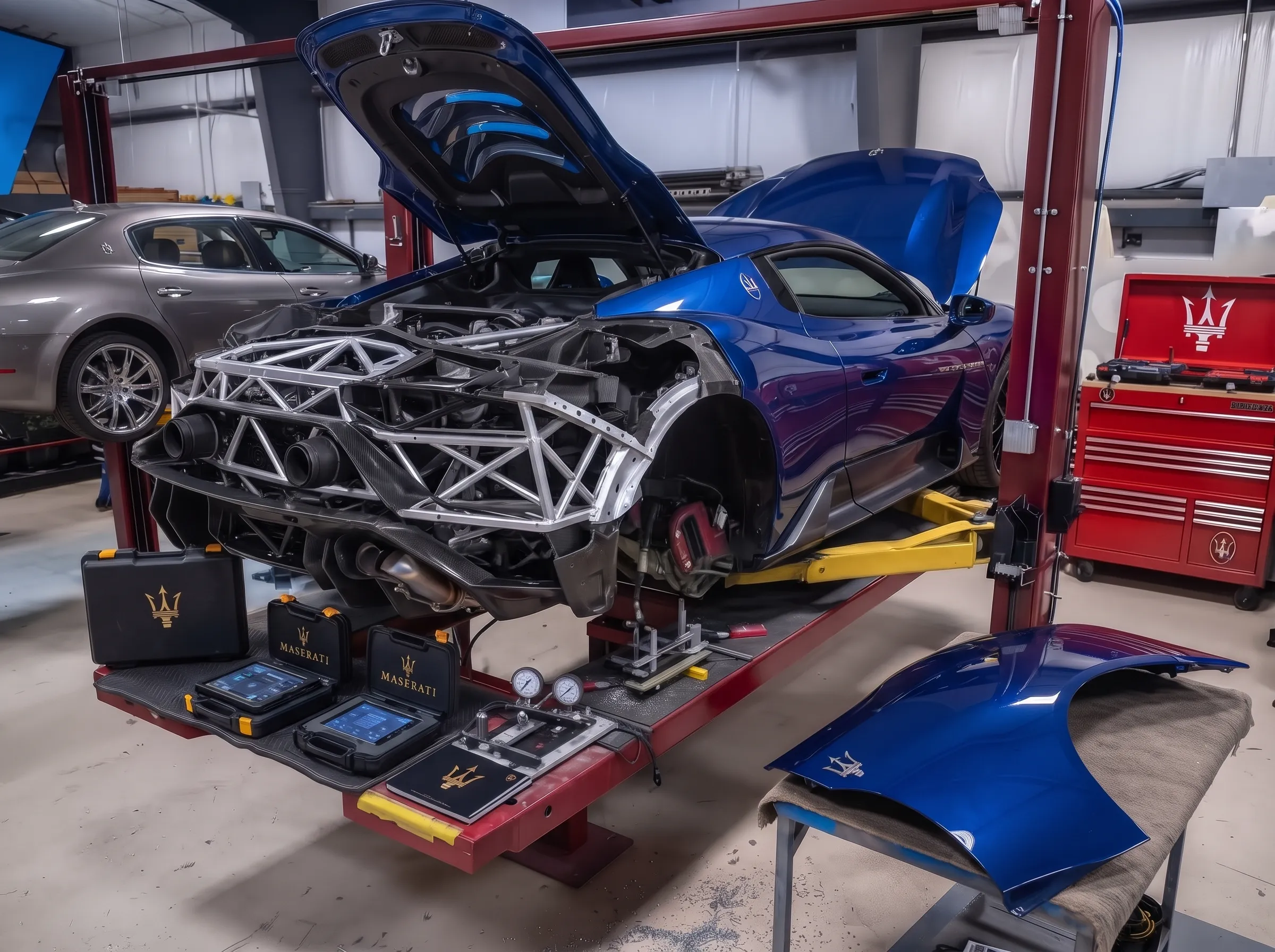 Maserati Body Shop Dubai