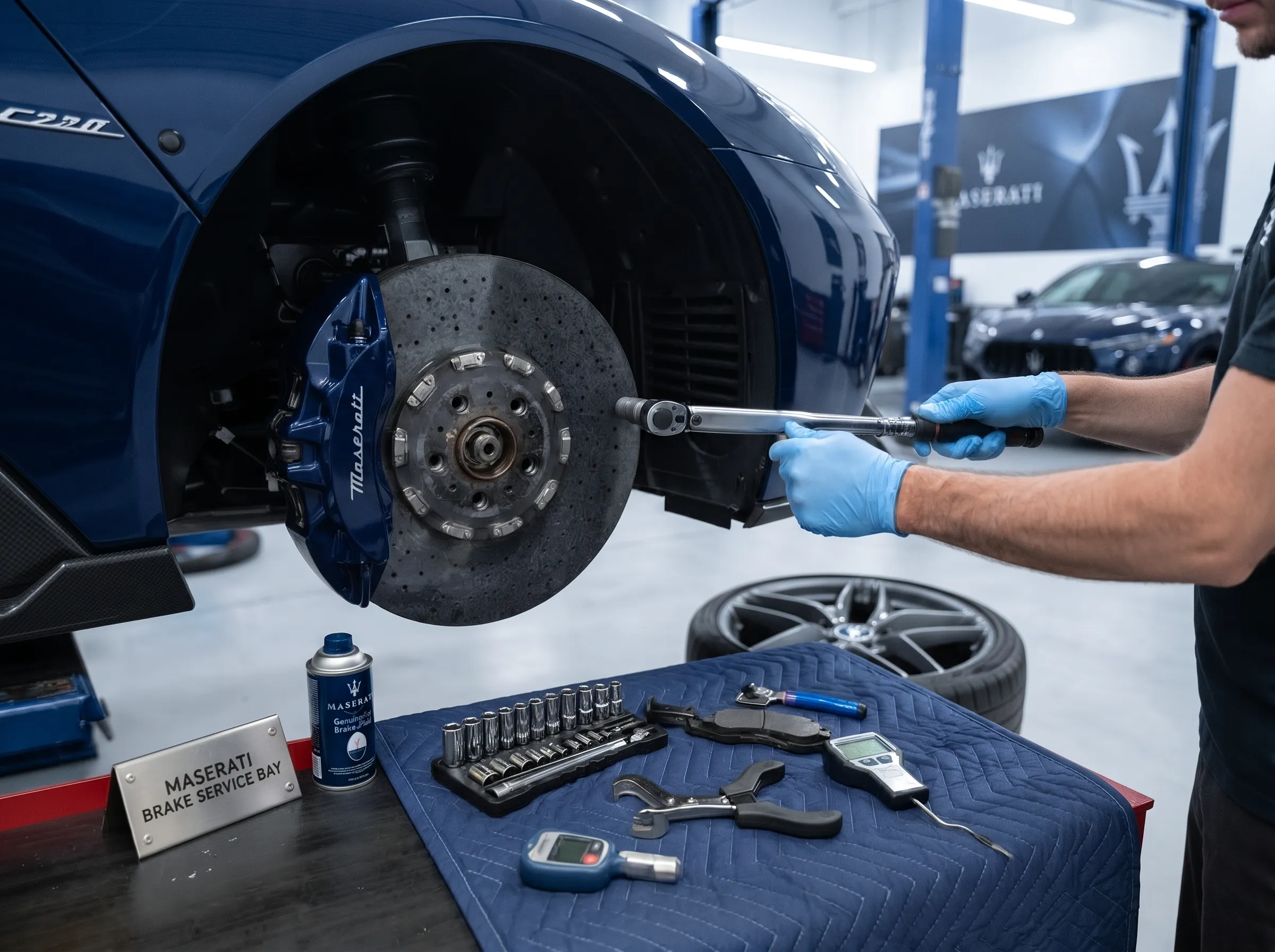 Maserati Brake Service Dubai