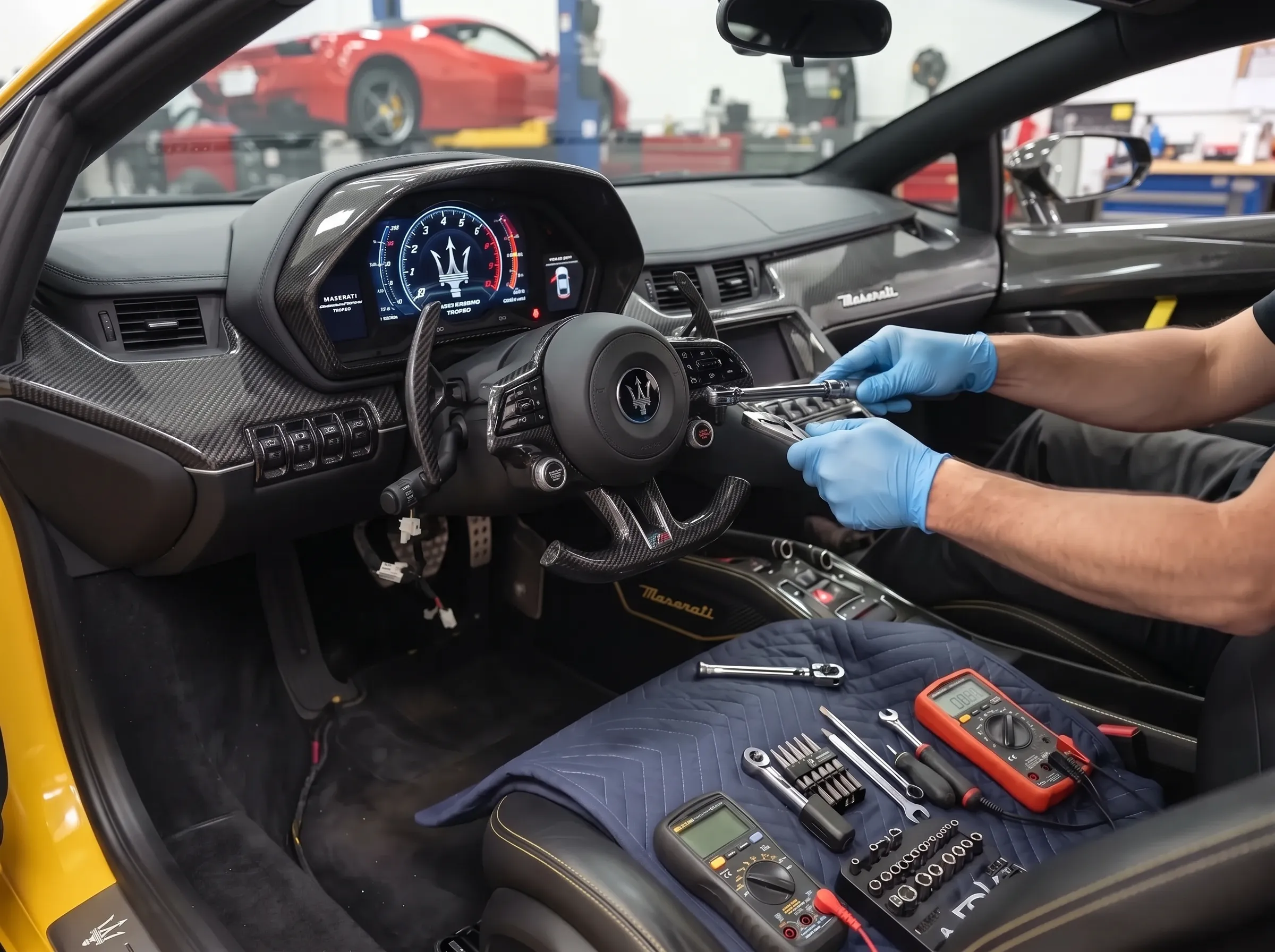 Maserati Steering Repair Dubai