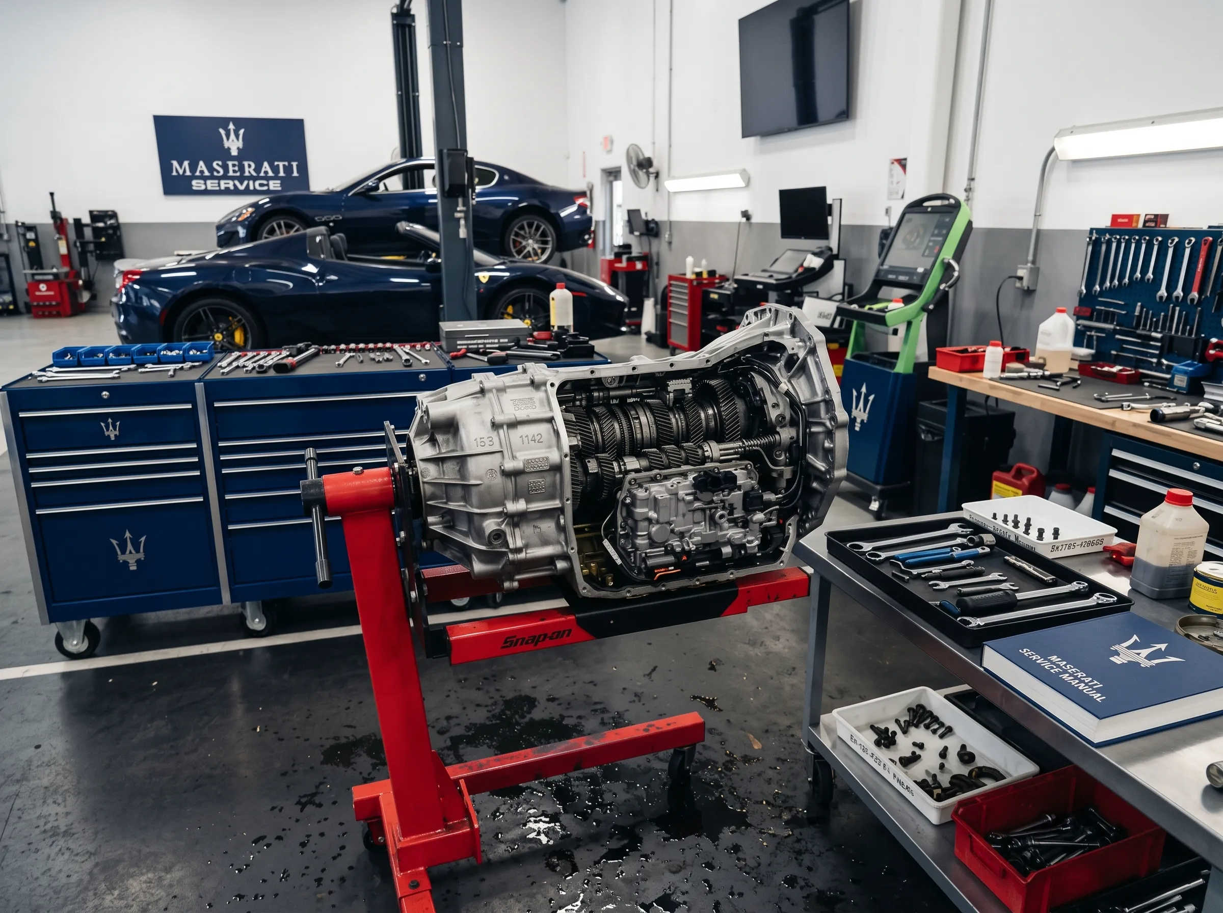Maserati Transmission Repair Dubai